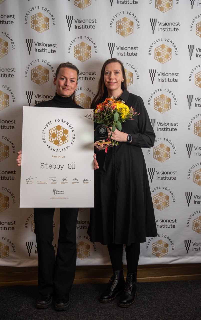 Stebby tiim jõudis Unistuse Tööandja 2025 ärisektori finaali. Foto: Merlin Kaljuvee